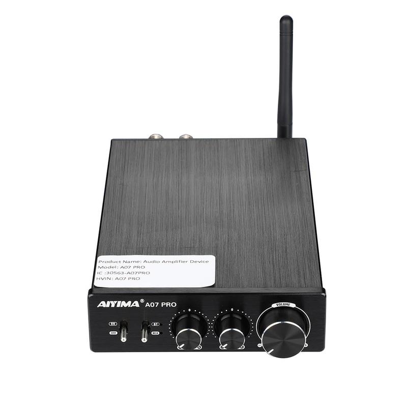 Amplificador estéreo AIYIMA A07 Pro TPA3255 Bluetooth 5.2 300Wx2